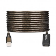 Ewent Cabo Extensão Usb 2.0 M/F Amplificada 20mt Ewent Cabo Extensão Usb 2.0 M/F Amplificada 20mt