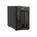 QNAP TS-253E NAS Tower Intel® Celeron® J6412 8 GB 0 TB QNAP QTS Preto
