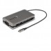 StarTech.com USB C Multiport Adapter, USB C to 4K 60Hz HDMI 2.0, 2-Port 10Gbps USB Hub, 100W Power Delivery Pass-through, GbE, SD/MicroSD, USB Type-C Mini Dock, 10