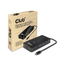 Hub USB CLUB3D Gen1 Tipo-C 7 em 1