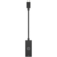 HP USB-C to RJ45 Adapter G2 - Adaptador de rede - USB-C - Gigabit Ethernet x 1 - para Victus by HP Laptop 15, 16, Fortis 11 G9, Laptop 14, 15, 17, Pavilion x360 Laptop