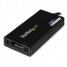 StarTech.com USB 3.0 to DisplayPort Adapter - DisplayLink Certified - 4K 30Hz - Adaptador USB/DisplayPort - Compatível com TAA - USB Tipo A (M) para DisplayPort (F) - USB 3.0 - 9 m - suporte de 4K, alimentação USB - preto - para P/N: MDP2DPMM10, MDP2