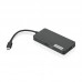 Hub USB-C Lenovo Travel Hub 7-em-1, GX90T77924, HDMI 4K, Leitor SD/TF, 3x USB, USB-C Pass-Through