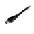 StarTech.com 6 ft USB Y Cable for External Hard Drive - USB A to mini B - USB cable - USB (M) to mini-USB Type B (M) - USB 2.0 - 6 ft - black - USB2HABMY6 - Cabo USB - USB (M) para mini USB Tipo B (M) - USB 2.0 - 1.8 m - preto - para P/N: SAT1810U2, sem_imagem