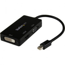 Adaptador StarTech Mini DisplayPort para VGA, DVI e HDMI