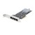 Placa de Rede Startech PR42GINETWRKCRD - 4 Portas Ethernet 2,5G NBASE-T sem_imagem