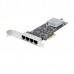 Placa de Rede Startech PR42GINETWRKCRD - 4 Portas Ethernet 2,5G NBASE-T