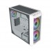 Caixa Cooler Master HAF 500 E-ATX ARGB Branca com Painel de Cristal Temperado