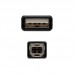 Cabo Impressora Nanocable, USB 2.0, Macho-Macho, 3m, Preto