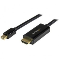 Cabo Adaptador StarTech Mini DisplayPort para HDMI 3m 4K Cabo Adaptador StarTech Mini DisplayPort para HDMI 3m 4K