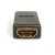 StarTech.com HDMI to HDMI Adapter, High Speed HDMI to HDMI Connector, 4K 30Hz HDMI to HDMI Coupler, HDMI to HDMI Converter - HDMI Female to HDMI Female Adapter - Acoplador HDMI - HDMI fêmea para HDMI fêmea - preto - para P/N: CDP2HDMM2MB, DP2HDMM2MB, sem_imagem