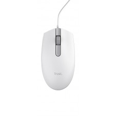 Trust TM-101W Rato ECO c/ fios - Branco