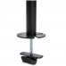 Kensington SmartFit Ergo Dual Extended Monitor Arm - Kit de montagem - braço ajustável - para 2 monitores - metal - preto - tamanho de tela: até 32'' - Computador de mesa, abraçadeira C, anel isolante, montável na secretária