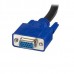 StarTech.com 2-in-1 USB KVM Cable - Keyboard / video / mouse / USB cable - HD-15 (VGA), USB Type B (M) to USB, HD-15 (VGA) - 6 ft - SVUSB2N1_6 - Cabo de teclado / vídeo / rato / USB - HD-15 (VGA), USB Tipo B (M) para USB, HD-15 (VGA) - 1.8 m - para P