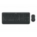 Teclado Alemán Logitech Mk545 Advanced Wireless Combo Ratón Incluido Usb Qwertz Negro