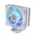 Dissipador Nox Hummer R-400ARGB White: ARGB, 120mm, 235W TDP, 4 Heatpipes