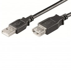 Ewent Cabo Extensão Usb 2.0 M/F Preto 3mt Ewent Cabo Extensão Usb 2.0 M/F Preto 3mt