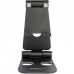StarTech.com Phone and Tablet Stand, Foldable Universal Mobile Device Holder for Smartphones & Tablets, Adjustable Multi-Angle Viewing Ergonomic Cell Phone Stand for Desk, Portable, Black - Foldable Phone Holder (USPTLSTNDB) - Apoio de desktop para t