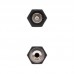 Adaptador de Áudio Nanocable, Jack 2.5mm-H para Jack 3.5mm-M, Preto