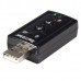 Placa de Som StarTech.com ICUSBAUDIO7 - Externa - USB - 2 Canais Placa de Som StarTech.com ICUSBAUDIO7 - Externa - USB - 2 Canais