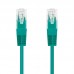 Cabo Rede Nanocable Cat.6 UTP, 1m, Verde, RJ45