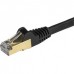 Cabo Ethernet StarTech 6ASPAT5MBK Cat6a 5m Preto