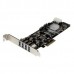 Controladora Startech PEXUSB3S42V PCI Express com 4 Portas USB 3.0