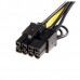Adaptador de Alimentação StarTech PCI Express 6 para 8 pinos