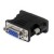 StarTech.com DVI to VGA Cable Adapter - Black - M/F - DVI-I to VGA Converter Adapter (DVIVGAMFBK) - Adaptador VGA - DVI-I (M) para HD-15 (VGA) (F) - moldado, parafusos manuais - preto sem_imagem