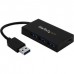 Hub USB StarTech.com HB30A3A1CSFS 4 Portas (3x USB-A + 1x USB-C) Hub USB StarTech.com HB30A3A1CSFS 4 Portas (3x USB-A + 1x USB-C)