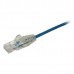 StarTech.com 50cm Slim LSZH CAT6 Ethernet Cable, 10 Gigabit Snagless RJ45 100W PoE Patch Cord, CAT 6 10GbE UTP Network Cable w/Strain Relief, Blue, Fluke Tested/ETL, Low Smoke Zero Halogen - Category 6 - 28AWG (N6PAT50CMBLS) - Cabo patch - RJ-45 (M) StarTech.com 50cm Slim LSZH CAT6 Ethernet Cable, 10 Gigabit Snagless RJ45 100W PoE Patch Cord, CAT 6 10GbE UTP Network Cable w/Strain Relief, Blue, Fluke Tested/ETL, Low Smoke Zero Halogen - Category 6 - 28AWG (N6PAT50CMBLS) - Cabo patch - RJ-45 (M)