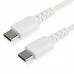 Cabo USB-C StarTech - Branco - 1m - Fibra de Aramida Cabo USB-C StarTech - Branco - 1m - Fibra de Aramida