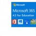 Software Microsoft Office 365 Education A3 para Docentes
