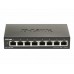D-Link DGS 1100-08V2 - interruptor - 8 portas - inteligente - DGS-1100-08V2/E