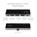StarTech.com USB C Multiport Adapter, USB-C Mini Dock, USB-C to 4K 60Hz HDMI 2.0, With 100W Power Delivery Pass-Through Charging, 3-Port USB 3.0 Hub, Audio, USB Type-C Multiport Adapter - DKT30ICHPD