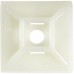 StarTech.com 100 Pack Cable Tie Mounts with Adhesive Tape for 0.21 in. (5.5 mm) Wide Ties, Nylon/Plastic Zip Tie Mounts, Electrical/Network Cable Wrap Mounts / 94V-2 Fire & UL Rated TAA - Nylon 66 Zip Tie Mount (CBMCTM3) - Montagem com amarração de c