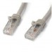 1m Gray Snagless UTP Cat6 Patch Cable