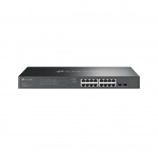 TP-Link TL-SG2218P switch L2/L2+ Gigabit Ethernet (10/100/1000) Energía sobre Ethernet (PoE) 1U Negro