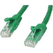 Cabo de Rede StarTech.com: Cat6 Gigabit Ethernet, 50cm, Verde