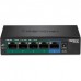 Switch Gigabit Ethernet PoE+ Trendnet TPE-TG52 5 Portas
