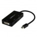 Adaptador StarTech Mini DisplayPort para VGA, DVI e HDMI