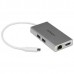 USB C Multiport Adapter - PD - Silver