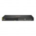 HPE Aruba 6100 24G Class4 PoE 4SFP+ - interruptor - 28 portas - Administrado - montável em trilho - JL677A#ABB