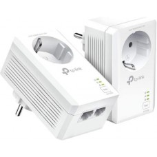 Tp-Link Av1000 2-Port Gigabit Passthrough Powerline Starter Kit