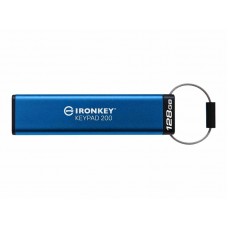 Kingston IronKey Keypad 200 - drive flash USB - 128 GB - IKKP200/128GB