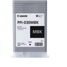 Cartucho Tinta Negro Mate Canon Pfi-030 Negro Mate/55ml/ Compatible Plotter Canon Ta-20, Ta-30