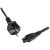 StarTech.com 2m (6ft) Laptop Power Cord, EU Schuko to C5, 2.5A 250V, 18AWG, Notebook / Laptop Replacement AC Cord, Printer/Power Brick Cord, Schuko CEE 7/7 to Clover Leaf IEC 60320 C5 - Laptop Charger Cable - Cabo de alimentação - IEC 60320 C5 para p sem_imagem