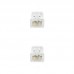 Cabo de Rede Nanocable CAT.6A RJ45, 0.5m, Branco, LSZH