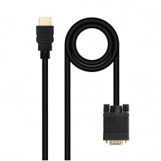 Cable Conversor Nanocable HDMI-VGA 1.8m