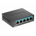 D-Link DMS 105 - interruptor - 5 portas - sem gestão - DMS-105/E